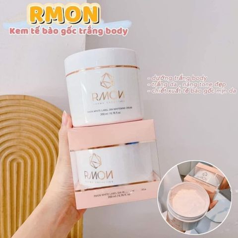 Kem Ủ dưỡng trắng da body tế bào gốc Rmon Whitening Cream