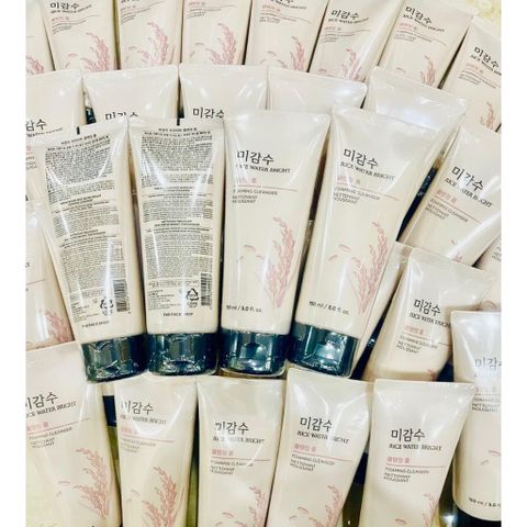 Sữa rửa mặt Gạo The Face Shop Rice Water Bright Foaming Cleanser, Hàn Quốc