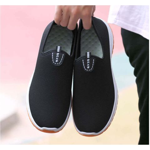 Giày Lười Vải Nam Thể Thao HT8 - Giày Đi Làm, Đi Bộ Thể Dục Dễ Phối Đồ, Thoải Mái, Phong Cách Thời Trang