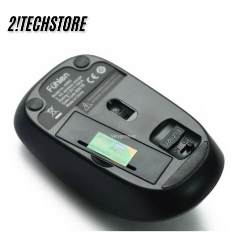 Chuột Không Dây Fuhlen A06G - Gaming Ergonomic 1000 DPI, LED RGB Tùy Chỉnh, Kết Nối 2.4GHz, Phụ Kiện Máy Tính Chất Lượng cao