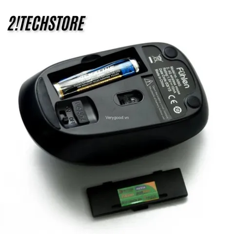 Chuột Không Dây Fuhlen A06G - Gaming Ergonomic 1000 DPI, LED RGB Tùy Chỉnh, Kết Nối 2.4GHz, Phụ Kiện Máy Tính Chất Lượng cao