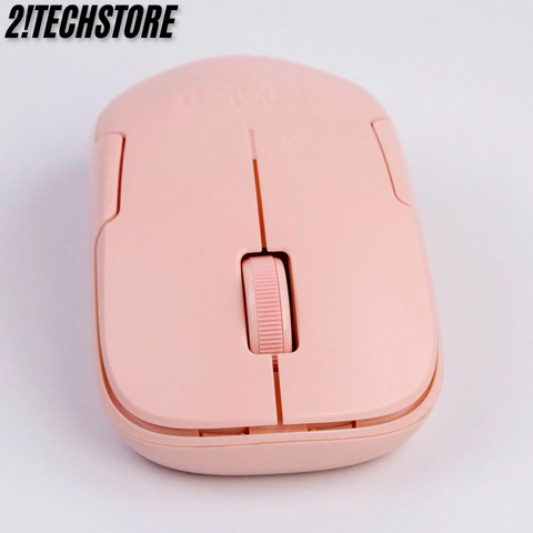 COMBO Chuột Không Dây Fuhlen A06G(HỒNG) + LÓT RAZER -Văn Phòng, BH 12T