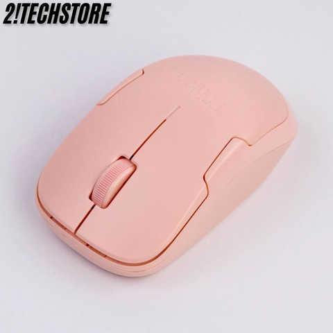 COMBO Chuột Không Dây Fuhlen A06G(HỒNG) + LÓT RAZER -Văn Phòng, BH 12T