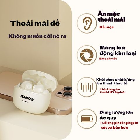 Tai nghe Bluetooth Q1PRO HiFi Không Dây - Tai Nghe Thể Thao Chống Nước Có Micrô HD, Âm Thanh Sống Động, Thời Gian Chơi 20 Giờ