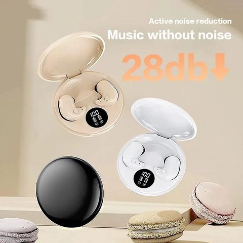 Tai nghe Bluetooth Y29 Sleep TWS không dây giảm tiếng ồn Hifi Stereo 5.3, kết nối ổn định, thiết kế thoải mái cho giấc ngủ