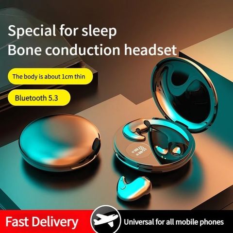 Tai nghe Bluetooth Y29 Sleep TWS không dây giảm tiếng ồn Hifi Stereo 5.3, kết nối ổn định, thiết kế thoải mái cho giấc ngủ
