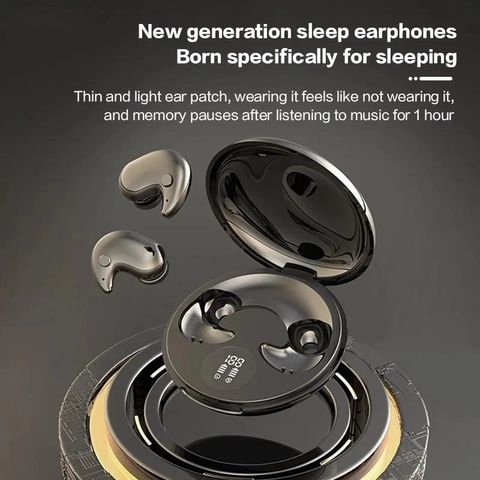 Tai nghe Bluetooth Y29 Sleep TWS không dây giảm tiếng ồn Hifi Stereo 5.3, kết nối ổn định, thiết kế thoải mái cho giấc ngủ