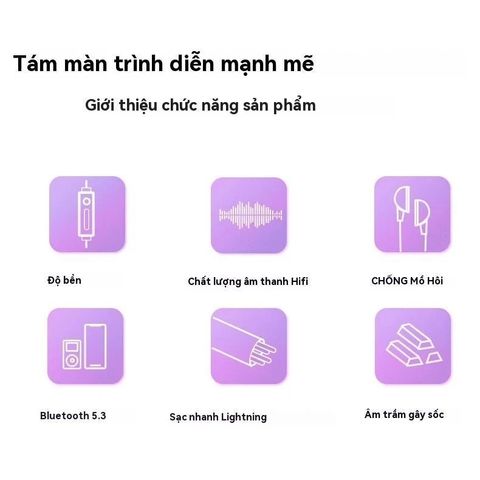 Tai Nghe Không Dây Bluetooth H6 HiFi Bass - Chống Ồn, Màn Hình LED, Pin 70 Giờ, Chống Nước IPX5, Tương Thích Thẻ SD