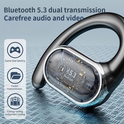 Tai nghe Bluetooth không dây X91 OWS V5.3 chống nước IPX5 - Âm thanh HD, điều khiển cảm ứng thông minh, thời gian sử dụng 48 giờ