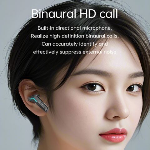 Tai Nghe Không Dây Bluetooth DX22 V5.5 TWS Chơi Game Không Độ Trễ, Chế Độ Âm Nhạc & Micro, Âm Thanh HiFi, Chống Nước