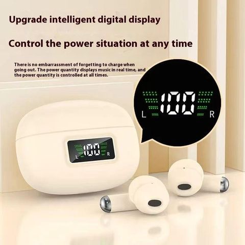 Tai Nghe Bluetooth Không Dây XT09 TWS Gốc - Microphone LED, Âm Thanh Chất Lượng Cao, Kết Nối Ổn Định, Thời Gian Sử Dụng 3-4 Giờ