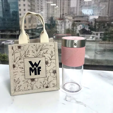 Máy Xay Sinh Tố Cầm Tay WMF Küchenminis Mix On The Go - Tiện Lợi, An Toàn, Thiết Kế Sang Trọng, Dung Tích 300ml, Pin Sạc USB