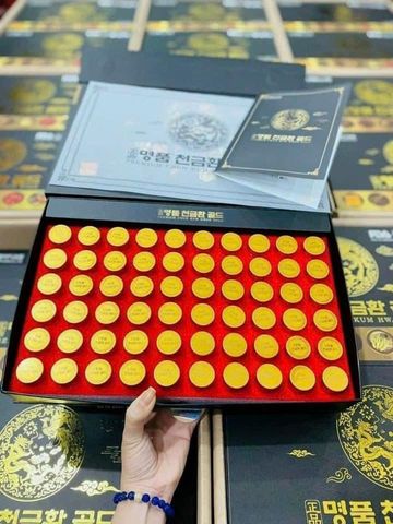 Đông Trùng Hạ Thảo Kanghwa Hàn Quốc - Hộp Gỗ 60 Viên Bổ Dưỡng Tăng Cường Sức Khỏe, Hỗ Trợ Miễn Dịch