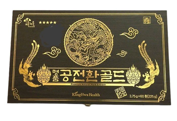 Đông Trùng Hạ Thảo Kanghwa 60 Viên Hộp Gỗ Đen - Thực Phẩm Bổ Dưỡng Xuất Xứ Hàn Quốc, Tăng Cường Sức Đề Kháng