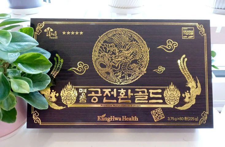 Đông Trùng Hạ Thảo Kanghwa 60 Viên Hộp Gỗ Đen - Thực Phẩm Bổ Dưỡng Xuất Xứ Hàn Quốc, Tăng Cường Sức Đề Kháng