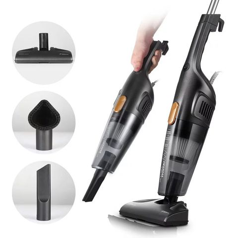 Máy Hút Bụi Cầm Tay Deerma DEM-DX115C (Đen) 600W - Máy Hút Bụi Đa Năng Chính Hãng với Bộ Lọc HEPA cho Gia Đình