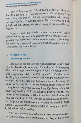 Hướng Dẫn Dẫn Dắt Thỏa Thuận Dàn Xếp Với Người Lao Động - Tài Liệu Pháp Lý Về Thỏa Thuận Chấm Dứt Hợp Đồng Lao Động
