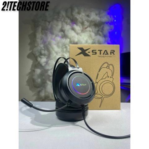 Tai Nghe Gaming XSTAR 7.1 Có Mic LED RGB - Tai Nghe Chụp Tai USB Chất Âm Bass Hay Cho Máy Tính & Laptop