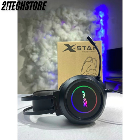 Tai Nghe Gaming XSTAR 7.1 Có Mic LED RGB - Tai Nghe Chụp Tai USB Chất Âm Bass Hay Cho Máy Tính & Laptop