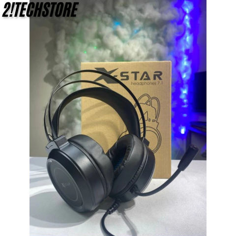 Tai Nghe Gaming XSTAR 7.1 Có Mic LED RGB - Tai Nghe Chụp Tai USB Chất Âm Bass Hay Cho Máy Tính & Laptop