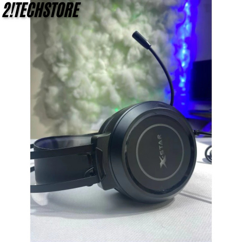 Tai Nghe Gaming XSTAR 7.1 Có Mic LED RGB - Tai Nghe Chụp Tai USB Chất Âm Bass Hay Cho Máy Tính & Laptop