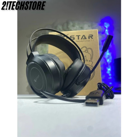 Tai Nghe Gaming XSTAR 7.1 Có Mic LED RGB - Tai Nghe Chụp Tai USB Chất Âm Bass Hay Cho Máy Tính & Laptop