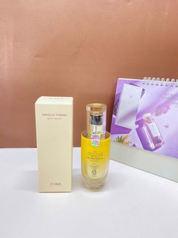 Tinh Chất Dưỡng Sáng Căng Mướt Ohui Miracle Toning Glow Serum 50ml - Giúp Làm Sáng Da, Cấp Ẩm và Chống Lão Hóa Hiệu Quả