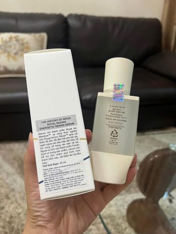 Tinh Chất Phục Hồi Năng Lượng Whoo Royal Regina Serum 45ml - Giúp Làm Dịu Da, Chống Lão Hóa, Cải Thiện Độ Ẩm và Đàn Hồi Da
