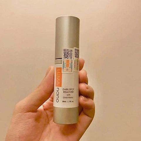 Serum Giảm Nám Da Luma Nano Dark Spot Remover Vàng Nano 20ml - Sáng Da, Giảm Tình Trạng Nám, Tàn Nhang, Làm Mịn Da Tự Nhiên