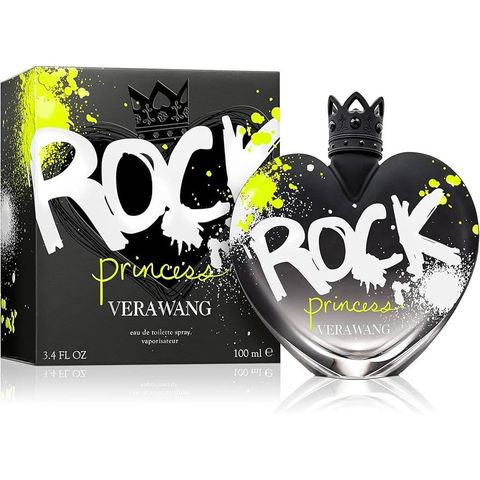 Nước hoa nữ Vera Wang Rock Princess Eau de Toilette 100ml - Hương thơm quyến rũ, thiết kế chai tim sang trọng, phong cách hiện đại và bí ẩn.