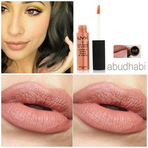 NYX Soft Matte Lip Cream - SMLC 09 Abu Dhabi - màu nude đất 240693