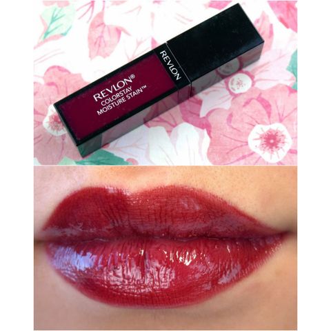 Son môi Revlon ColorStay Moisture Stain 005 Parisian Passion 8ml - Chất son kem nhẹ, bền màu và cấp ẩm cho môi mềm mại