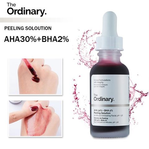 Serum tẩy da chết hóa học The Ordinary AHA 30% + BHA 2% Peeling Solution - 30ml 240770