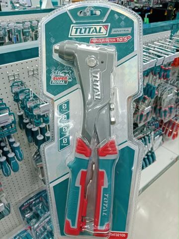 Kìm Rút Đinh Rivê Total THT32105 - Dụng Cụ Cầm Tay Chắc Chắn, 4 Đầu Kích Cỡ Cho Thợ Cơ Khí, Chế Tạo và Sửa Chữa Tại Nhà