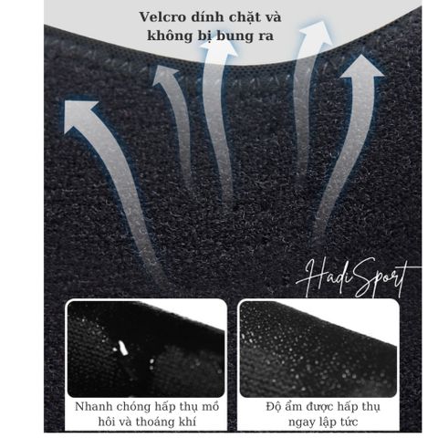 Đai quấn bảo vệ xương bánh chè Li-Ning phiên bản điều áp kép bảo vệ khớp gối mã AQAH256