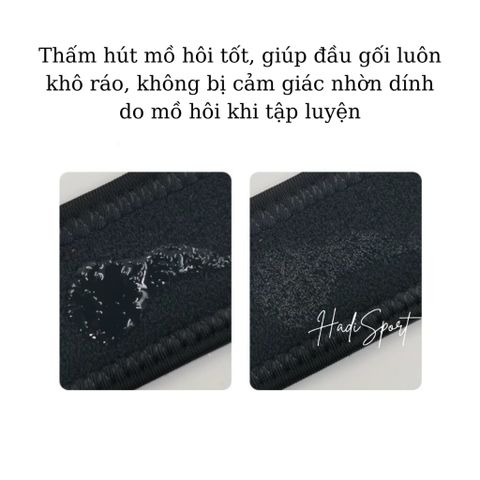 Đai quấn bảo vệ xương bánh chè Li-Ning phiên bản điều áp kép bảo vệ khớp gối mã AQAH256