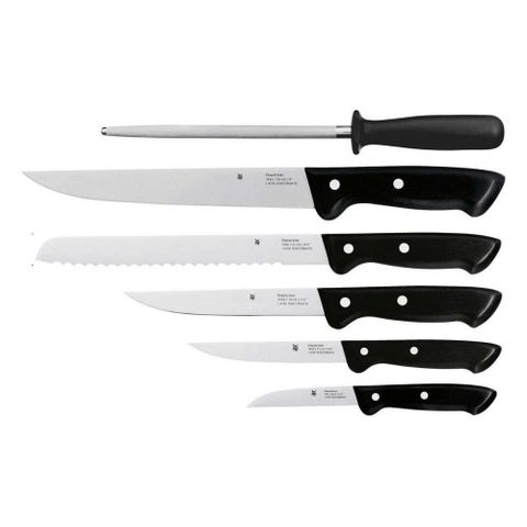 Bộ Dao WMF Classic Line 7 Món - Bộ Dụng Cụ Nhà Bếp Chất Lượng Cao, Bền Chắc và An Toàn