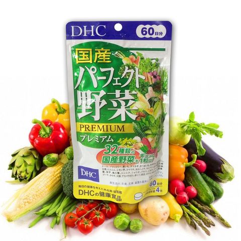 Viên uống 32 loại rau củ DHC Nhật Bản 240 viên