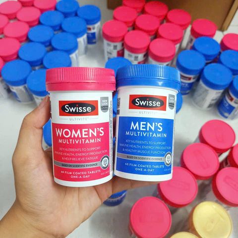 Viên Uống Bổ Sung Vitamin Tổng Hợp Cho Nam - Swisse Men’s Ultivite Multivitamin 60 Viên Hỗ Trợ Sức Khỏe Tinh Thần Và Năng Lượng
