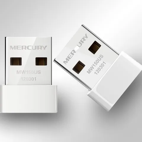 USB Mini Bắt Sóng WIFI 150Mbps Chính Hãng Mercury - Thiết Bị Kết Nối Không Dây Cho Máy Tính Để Bàn PC, Truyền Tín Hiệu Mạnh Mẽ