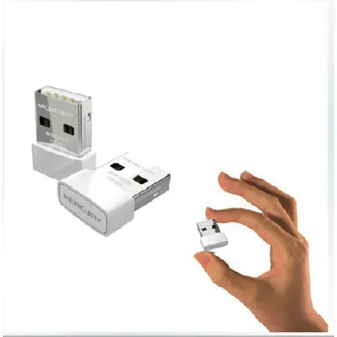 USB Mini Bắt Sóng WIFI 150Mbps Chính Hãng Mercury - Thiết Bị Kết Nối Không Dây Cho Máy Tính Để Bàn PC, Truyền Tín Hiệu Mạnh Mẽ