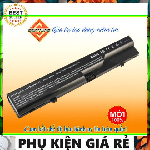 Pin Laptop HP ProBook PH06 - Thay thế cho 4525s, 4520s, 4425s, 4421s, 4420s, 4320s - Công suất 4400mAh - Bảo hành 09 tháng