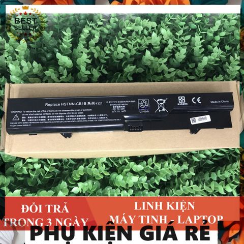 Pin Laptop HP Probook 4321 4420s 4520s 4320s 4421s 6 Cell Li-ion - Chất lượng cao, Bảo hành 9 tháng, Phụ kiện giá rẻ