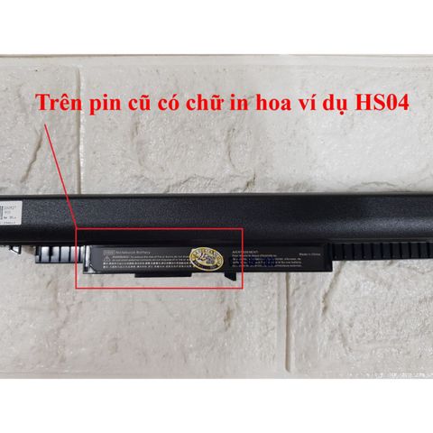 Pin Laptop HP HS04 HS03 cho 14ac 15ac 15ay - Thay thế bền, bảo hành 9 tháng - Phụ kiện giá rẻ nhập khẩu