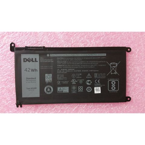Pin Laptop Dell Vostro 5468, Inspiron 13-5000, 13-7000 WDX0R - Chính Hãng 100% - Đen, 42W, Thay Thế - Linh Kiện Laptop Xịn