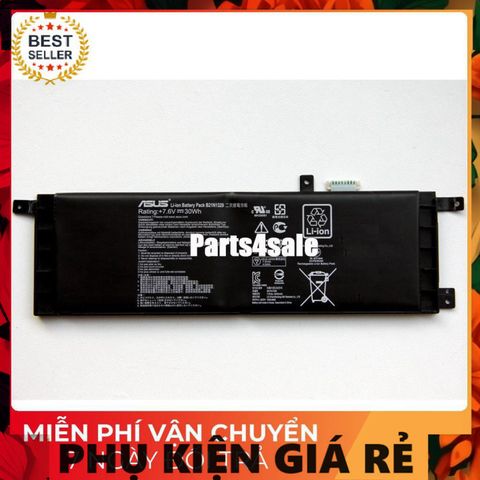 Pin Laptop Chính Hãng Asus B21N1329 - Phụ Kiện Đen Dùng Cho X453M X453S X453MA X453SA - Bảo Hành 100% Mới 100%