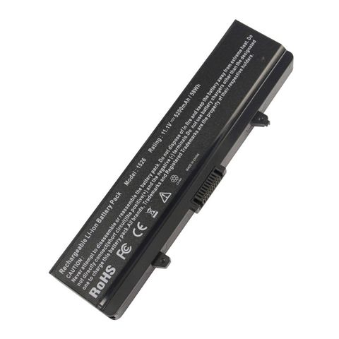 Pin Laptop Dell Inspiron 1525 1526 1440 1545 1546 1750 - Thay Thế 6 Cell 4400mAh-5200mAh, Bảo Hành 09 Tháng, Đen Chính Hãng