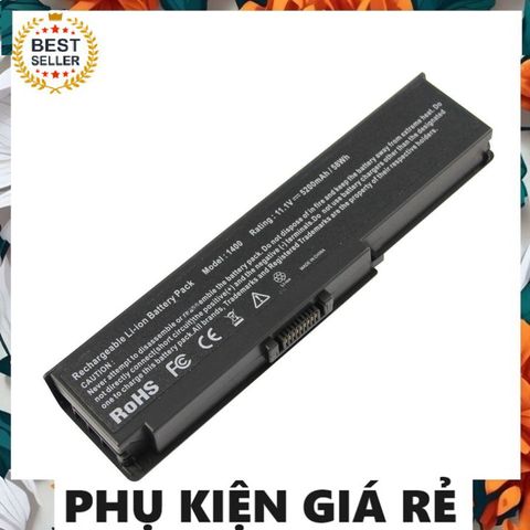 Pin Laptop Dell Inspiron 1420 Vostro 1400 6 Cell 4400mAh - Thay Thế Chất Lượng, Bảo Hành 09 Tháng, Đảm Bảo Sản Phẩm Mới 100%