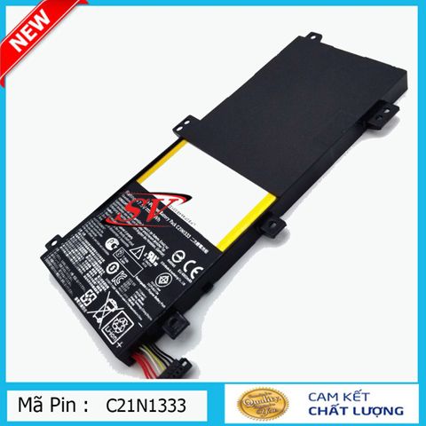 Pin Laptop ASUS C21N1333 4 Cell 38Wh 7.5V Chính Hãng Cho TP550L TP550LA R554 X454 - Bảo Hành 6 Tháng