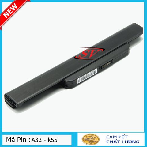 Pin Laptop ASUS A32-K55 K45 K55 K75 A45 A55 R400 R500 6 Cell 4400-5200mAh - Thay Thế Chính Hãng, Bảo Hành 9 Tháng